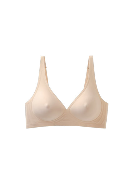 Bej Görünmez No-Bra Etkili Push-Up Sütyen