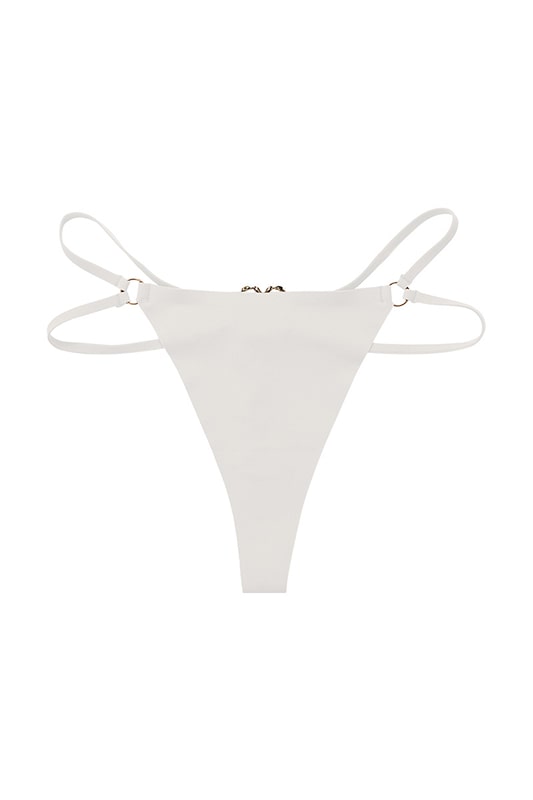 Maela Beyaz String