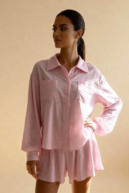 Yana Gömlek Pijama
